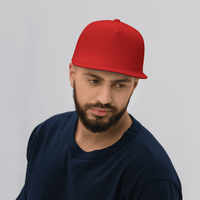 Flat Bill Cap | Yupoong 6007